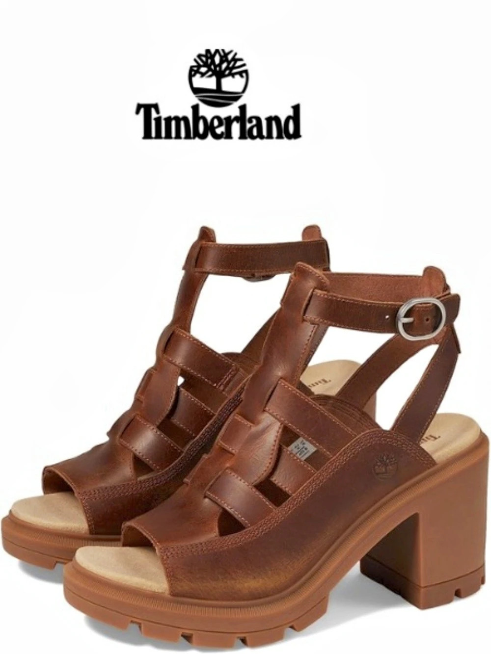 Timberland Women's Allington Heights Fisherman Sandal Brown